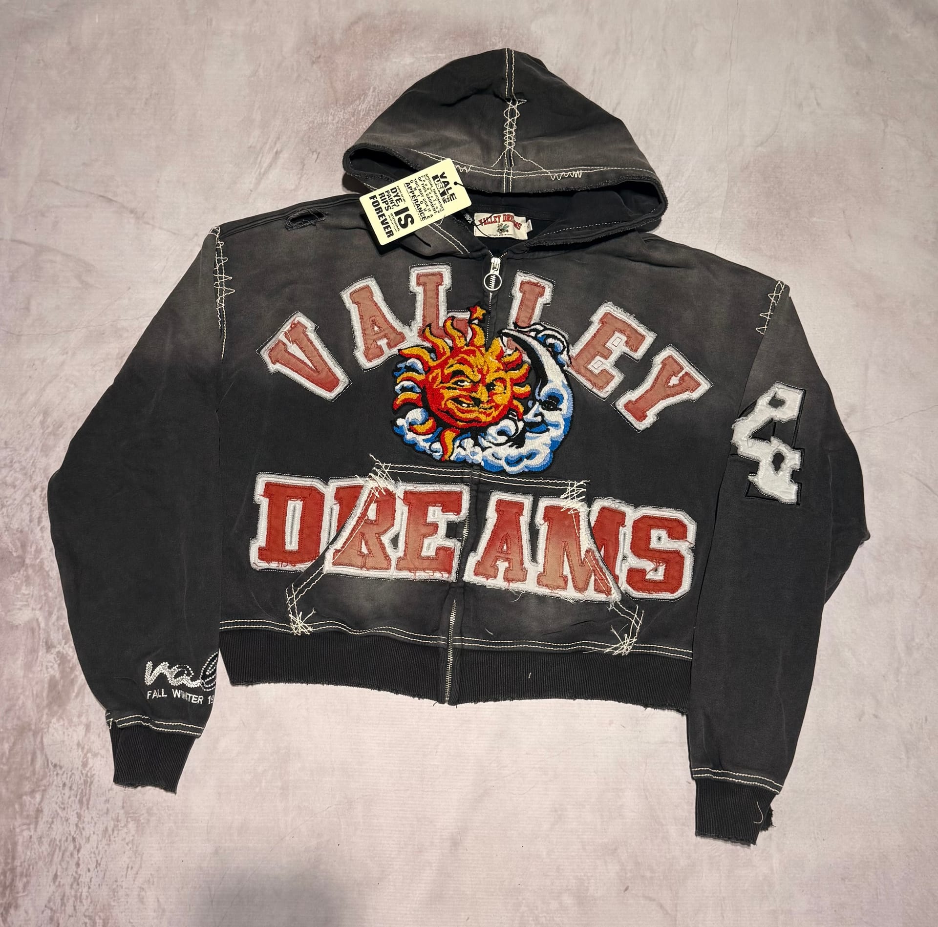 Valley "Sunny Zip Hoodie"