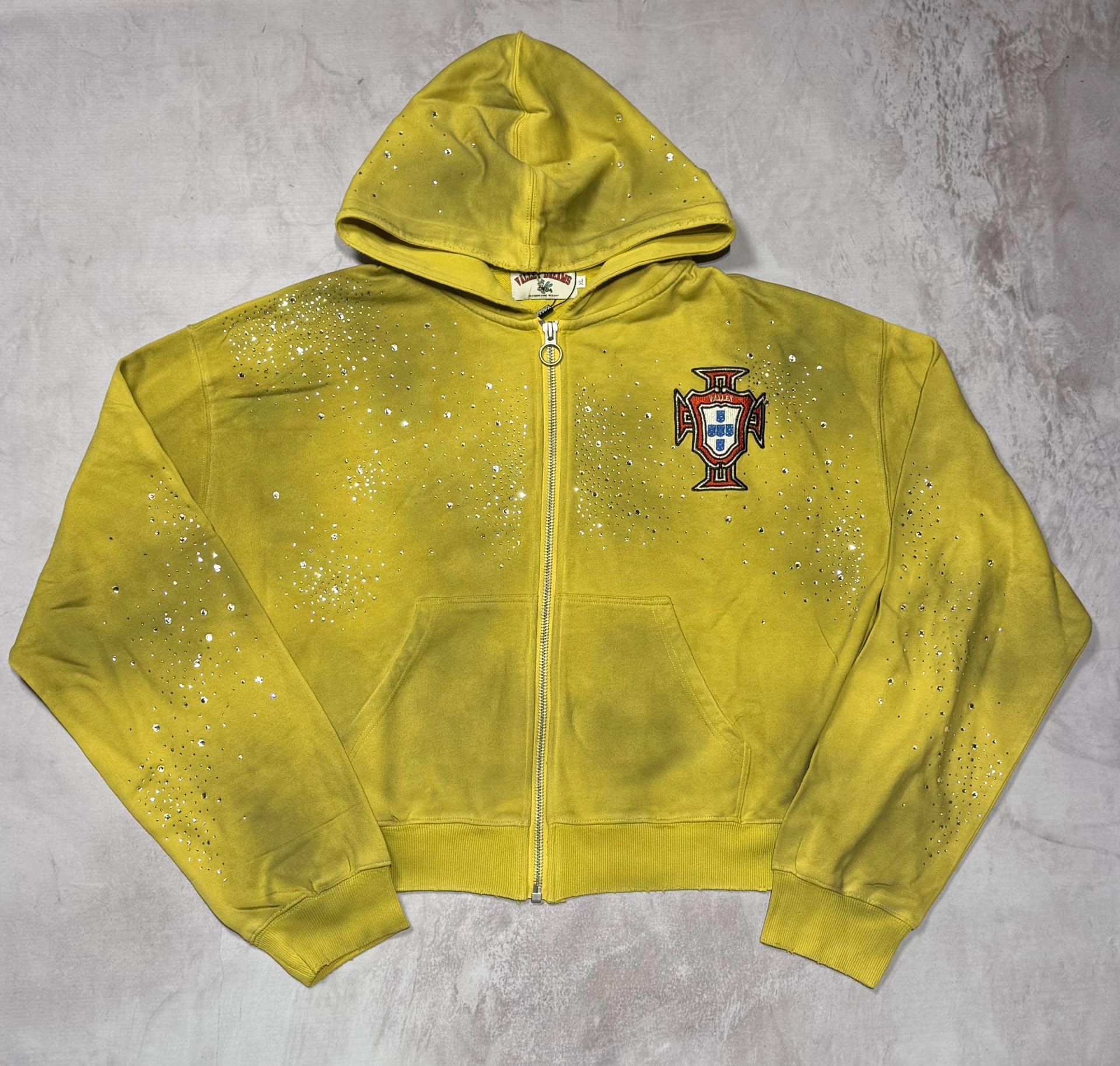 Valley "Pluto Yellow" (Portugal) Zip Hoodie