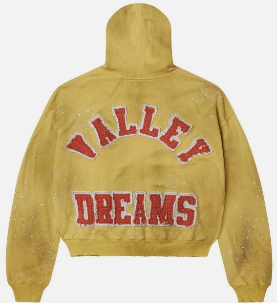 Valley "Pluto Yellow" (Portugal) Zip Hoodie