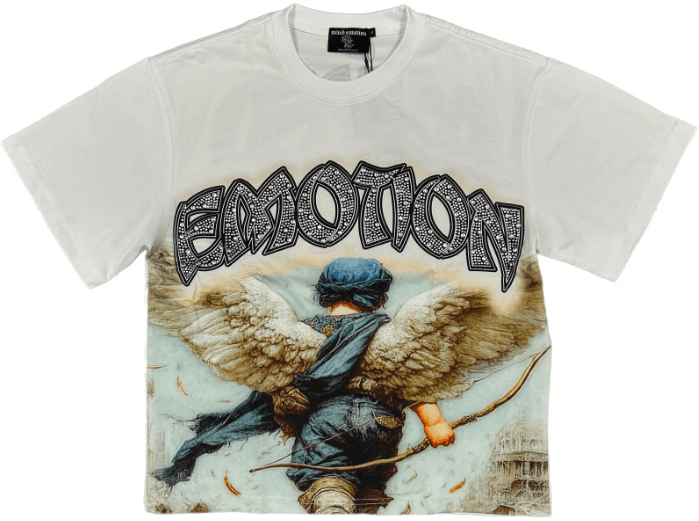 Mixed Emotion "White Arch Angel" Tee