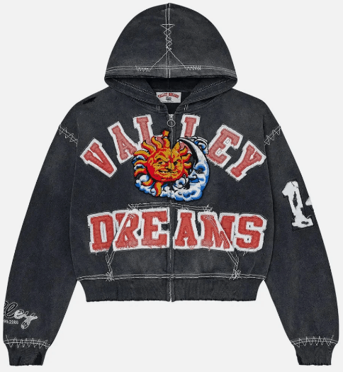 Valley "Sunny Zip Hoodie"