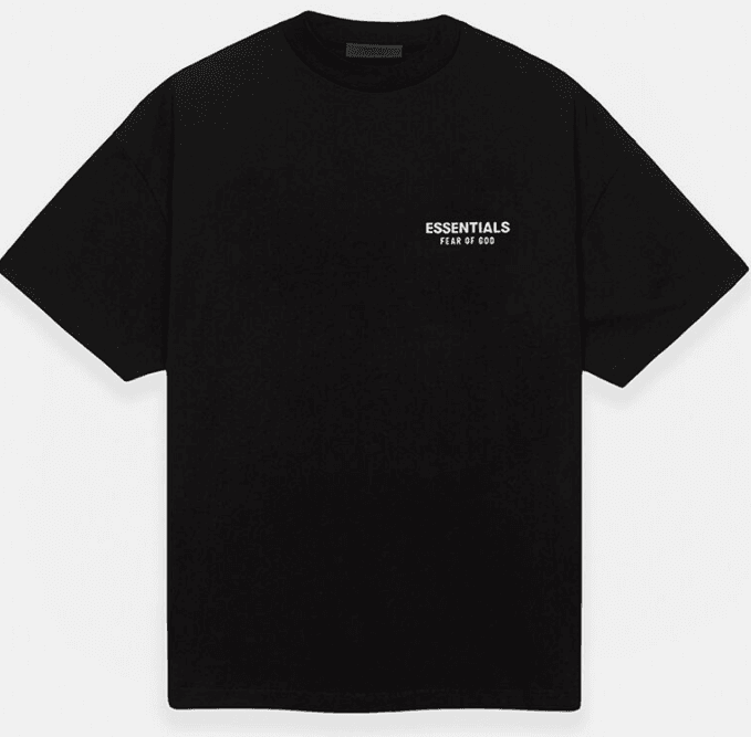 Essentials S25 "Black Tee"