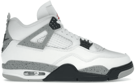 Jordan 4 White Cement