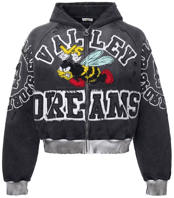 Valley "Vale Forever Anthem Zip Up Hoodie"