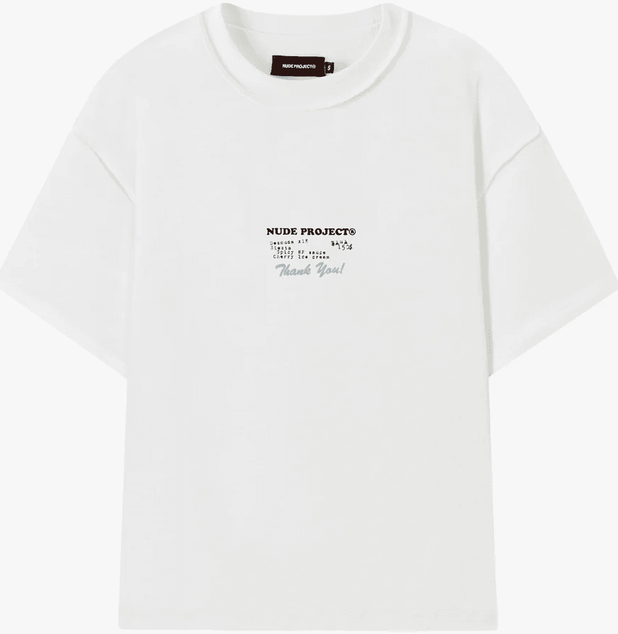 Nude Project "Fuck Normal Tee White"