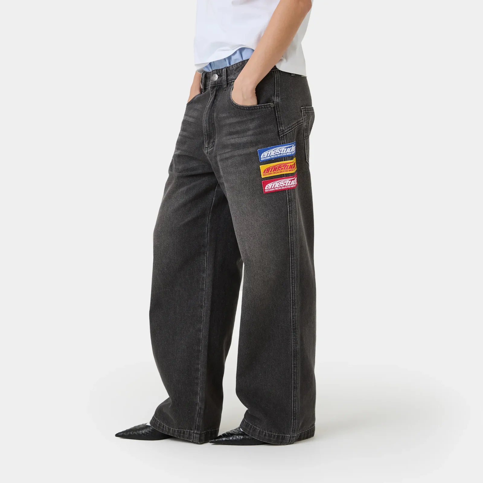 EmeStudios "Rough Shadow Denim Pants "