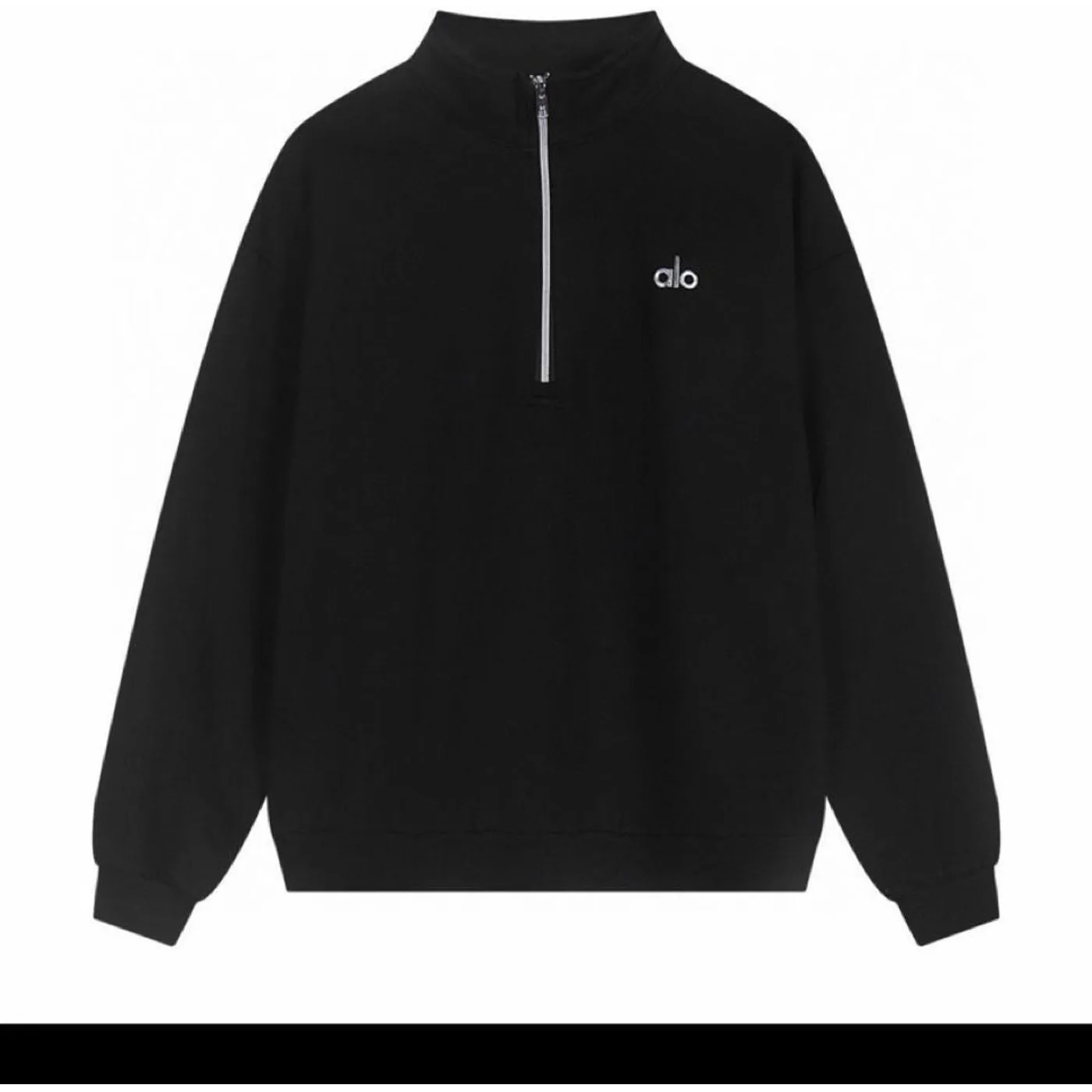 Alo "Accolade 1/4 Zip Black"