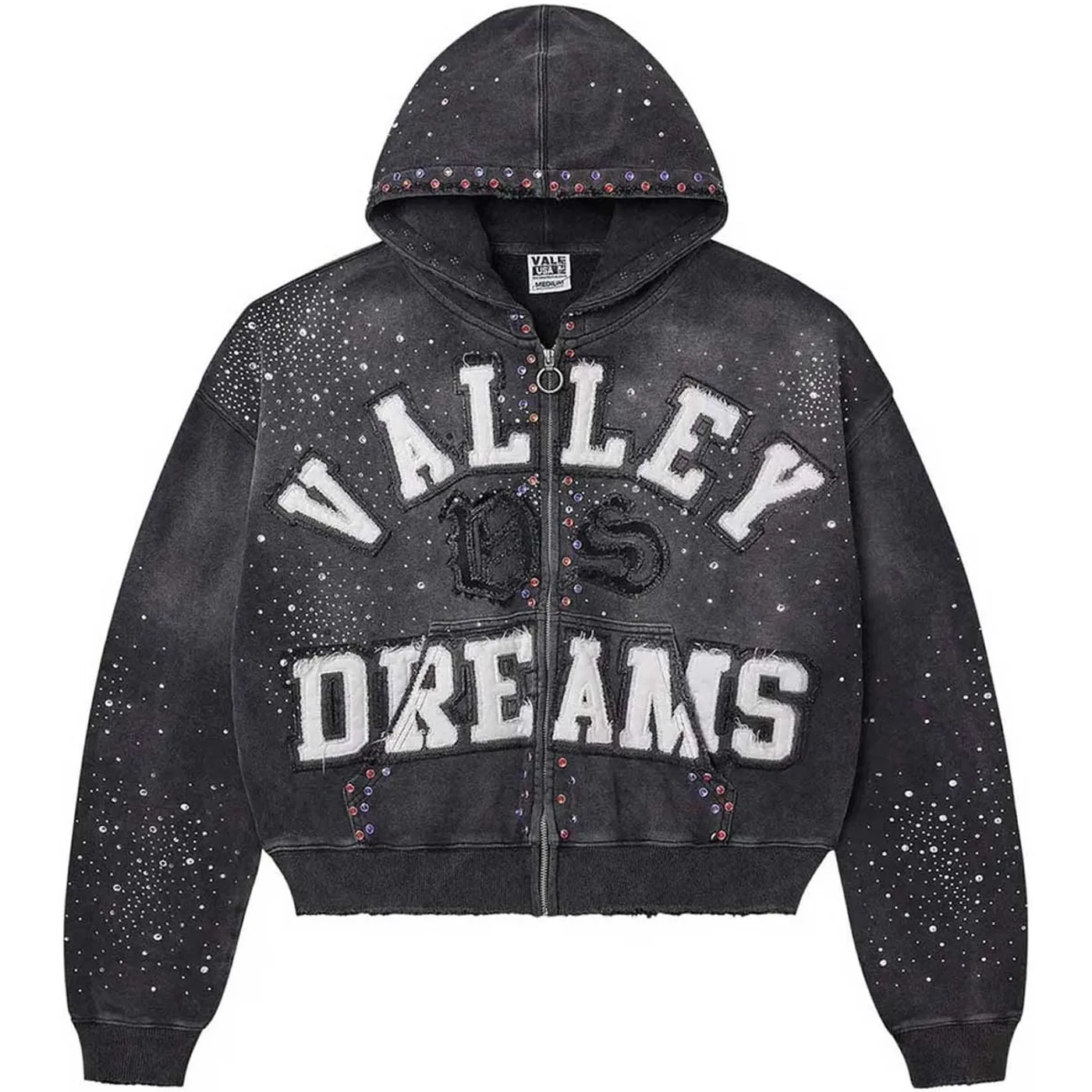 Vale Forever “Classico Zip Hoodie” Black